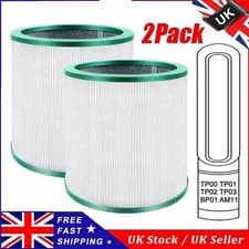 Image of 2x For DYSON Pure Cool Me BP01 TP03 TP01 TP02 Hepa Filter Air Purifier Replace