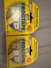 Image of Frog Tape Yellow Delicate Surface Painters Masking Tape 36mm x 41.1m Indoor