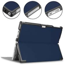 Image of Leather Flip Shockproof Slim Case Cover For Microsoft Surface Pro 7 + Plus 6 5 4