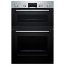 Image of Bosch Series 6 MBA578BS7B Electric Built-In Double Oven - Stainless S MBA578BS7B
