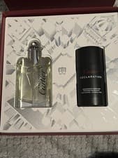 Image of Cartier Declaration Eau de Toilette 50ml Set with Deodorant Brand New
