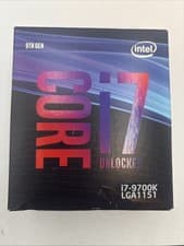 Image of Intel Core i7-9700K 3.6 GHz **BRAND NEW SEALED**