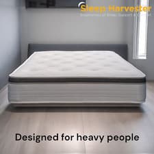 Image of 5000 Pocket Spring Mattress for Heavy People Encapsulated Double 5FT King 6FT