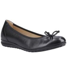 Image of Hush Puppies Lucille Bow Womens Ballerina Shoes