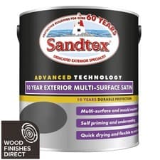 Image of Sandtex 10 Year Exterior Multi-Surface Satin Paint– Long Lasting Finish-Free P&P