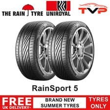 Image of 255/45/R18 Uniroyal Tyres 255 45 18 103Y XL FR Rainsport 5 CA 73Db x2