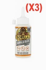 Image of Gorilla Glue Clear 170ml X 3