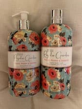 Image of Baylis & Harding Royale Garden Peach, Peony & Jasmine Body Wash & Hand Wash Duo