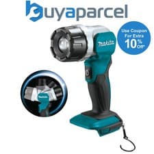 Image of Makita DML808 18V / 14.4V LXT Torch Adjustable Beam LED Light Pivot 200 Lumens