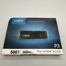 Image of Crucial P3 500GB M.2 PCIe Gen3 NVMe Internal SSD - Up to 3500MB/s - CT500P3SSD8
