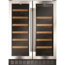 Image of CDA FWC623SS Freestanding Under Counter Dual-Zone Wine Cooler