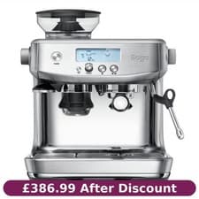Image of Sage The Barista Pro SES878BSS Coffee Espresso Machine Brushed Stainless Steel-