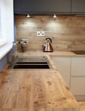 Image of Mississippi Pine Laminate Kitchen 40mm Worktop | 1mtr, 2mtr, 3mtr + Edging Strip