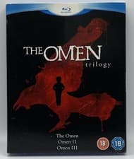 Image of THE OMEN TRILOGY Blu Ray Box Set 2008 THE OMEN, DAMIEN, THE FINAL CONFLICT