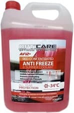 Image of Anti Freeze Summer Coolant 4.54L Litre Antifreeze Red Concentrate -36°C Longlife