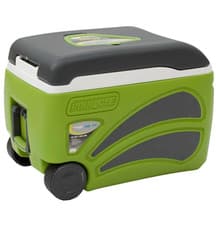 Image of Vango Pinnacle Wheelie 45L Picnic Camping Food Drink Beer Cool Box on Wheels