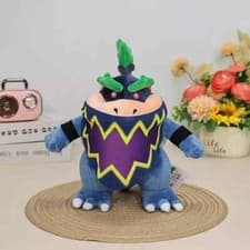 Image of 11" Super Mario Bros Wonder Bowser Jr. Plush Toys Soft Stuffed Doll Gifts