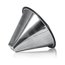 Image of Stainless Steel Coffee Filter for Moccamaster KBGV KBT Reusable Cone Mesh