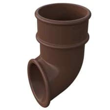 Image of Brown 68mm round Downpipe Shoe* Cheapest on ebay*