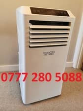 Image of Portable 9000 BTU Air Conditioner Meaco Super Cool series with remote and hose