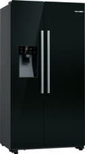 Image of Bosch American Fridge Freezer Black KAD93ABEP Series 6 Plumbed A Graded(B-63239)