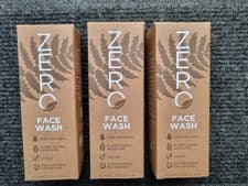 Image of 3 x Zero Skin Academy Face Wash 100ml. FREE P&P