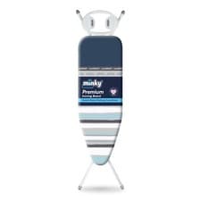Image of Minky Premium White Large Ironing Board | 122 x 38cm