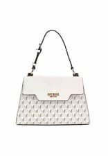 Image of Guess Hallie Geometric-Print Handbag RRP- £135