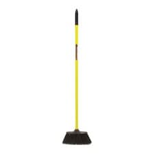 Image of Red Gorilla Poly Yard Broom With Handle - Multiple Colours - Narrow Brush