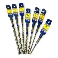 Image of Irwin SDS Plus Rebar Concrete Speed Hammer Power Drill Bit 5mm 8mm 10mm 12mm
