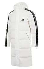 Image of Adidas 3-Stripe Long Down Padding Jacket Unisex Coat Outdoor AsiaFit NWT JZ8732