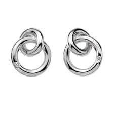 Image of Hot Diamonds Sterling Silver Eternal Earrings DE308