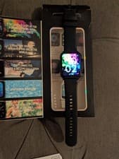Image of Reflex Active Series 30 Amoled Black Strap Smart Watch