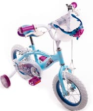 Image of Huffy Disney Frozen Girls Bike 12inck 3-5 Year Old With Carry Basket