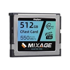 Image of brand New KingSpec MIXAGE 512GB CFast 2.0 Memory Card, Media Storage Camera-Card