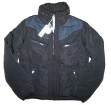 Image of DIESEL WENNO JACKET BLACK SIZE S 100% AUTHENTIC