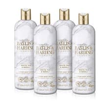 Image of Baylis & Harding Elements White Tea & Neroli Luxury Body Wash 500ml Pack of 4