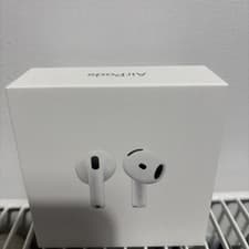Image of Apple Airpods 4 (2024) 4th Gen Wireless Earbuds USB-C White Brand New