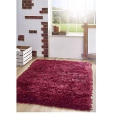 Image of Contemporary Origins Extravagance Plain Super Soft Shaggy Area Rugs / Cushions