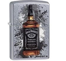Image of New Genuine Zippo Jack Daniels Design Windproof Liquid Fuel Lighter 207