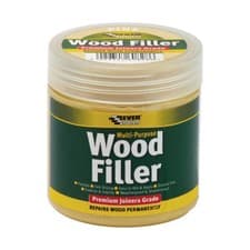 Image of Everbuild Multi Purpose JOINERS GRADE Wood Colour Filler 250ml ALL COLOURS