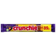 Image of Cadbury Crunchie Chocolate Bar Pack of 48 x 40g