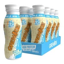 Image of Grenade Carb Killa White Chocolate Protein Shake 8x330ml High Protein Drink