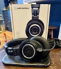 Image of Brand New Audio Technica ATH-M50x Professional Monitor Headphones