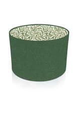 Image of Sage Green with Willow Bough Sage interior Lampshade , ceiling, Shade