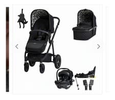 Image of Brand New Cosatto Wow 2 Acorn Everything Bundle - Silhouette