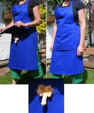 Image of FUNNY APRON MENS SECRET WILLY funny joke Novelty Sexy Hidden Penis 7 colours