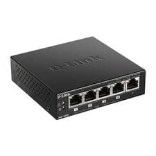 Image of D-Link 5-Port Desktop Gigabit PoE+ Switch