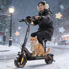 Image of New Ienyrid M4 PRO S+ Foldable Electric Scooter 48V 12.5Ah 10" Tire with seat