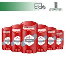 Image of 6 X Old Spice Anti-perspirant Deodorant Stick Gel for Men 50ml FREE P&P